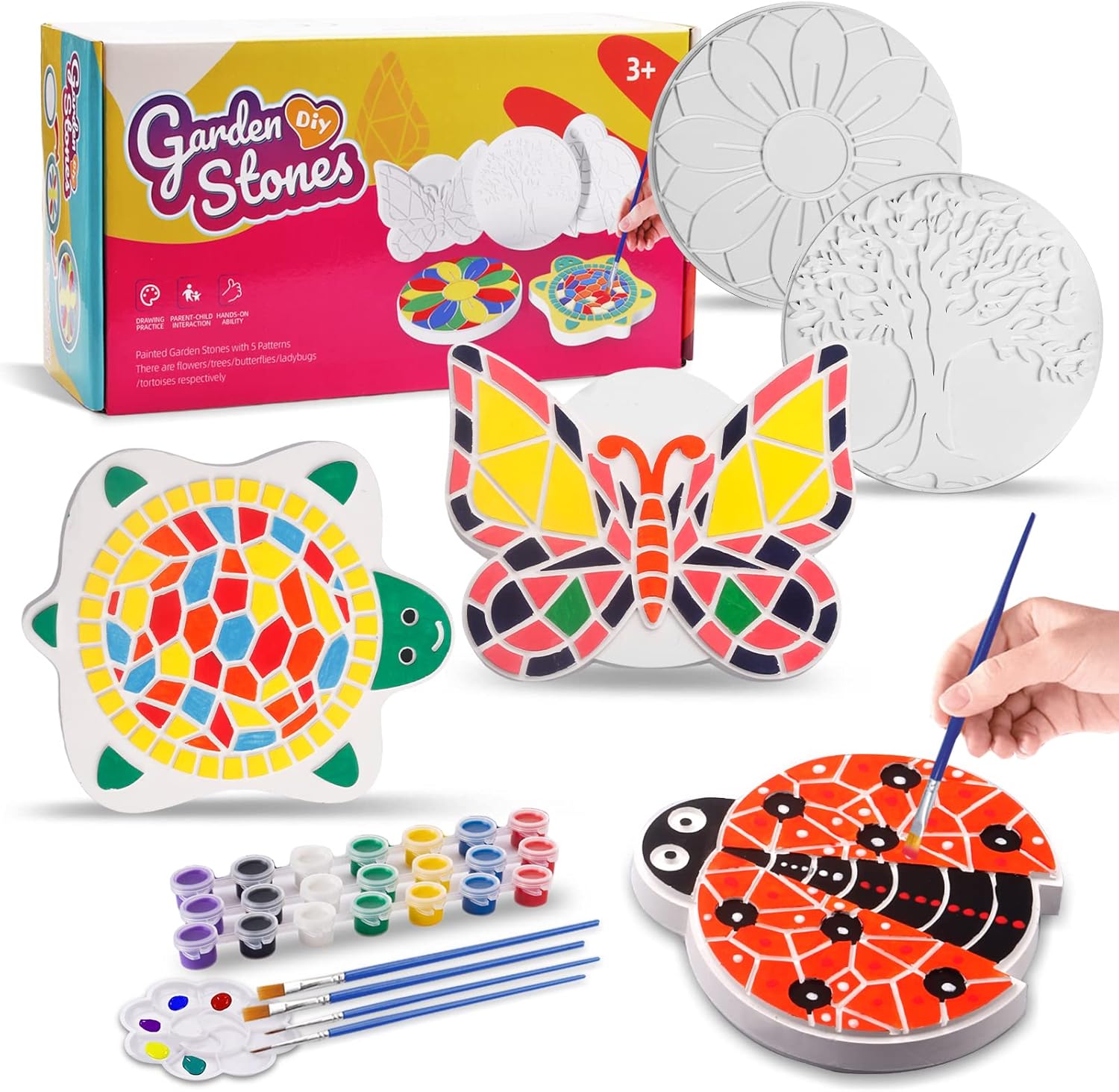 Weilim Paint Your Own Stepping Stones